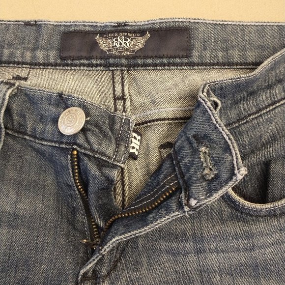 Women's Rock & Republic size 26 low rise bootcut jeans - Picture 9 of 12